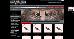 Desktop Screenshot of greattattoosupply.com